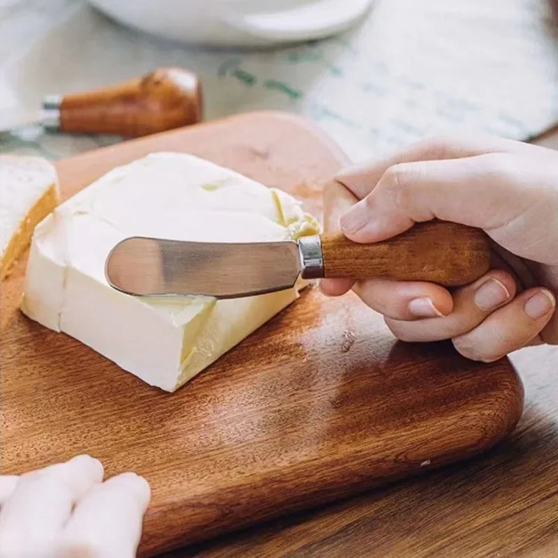 Butter Cutter & Toast Spreader Knife – Cheese, Jam & More Butter Spreader Knife Qme