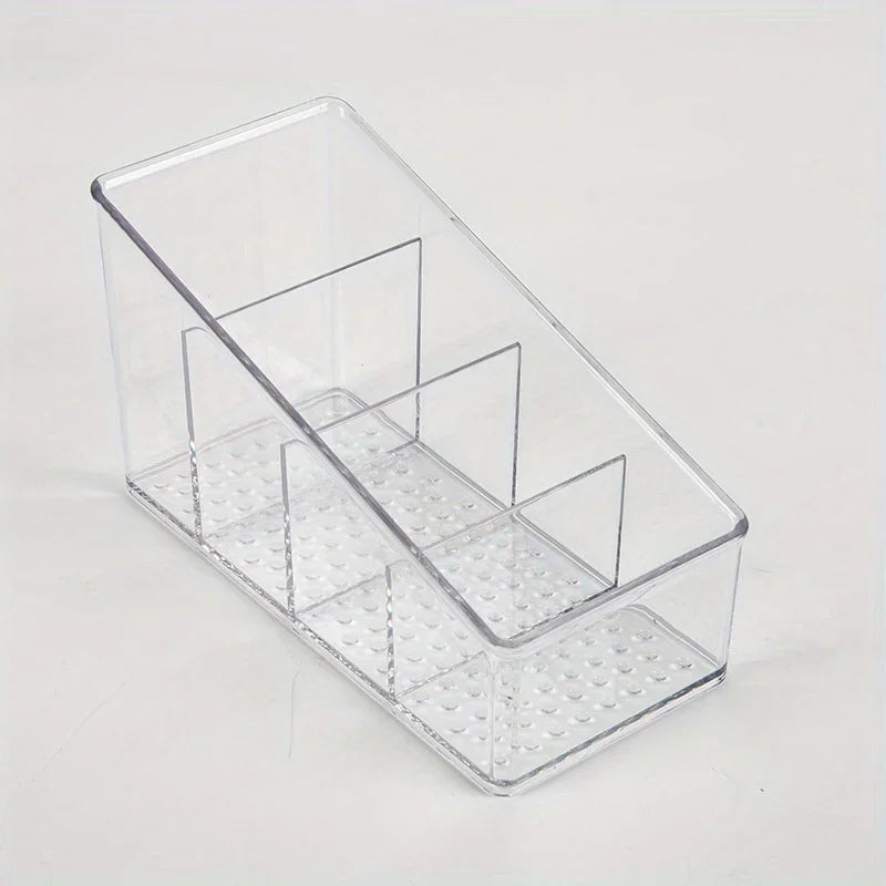 4-Compartment Desk Organizer – Makeup Brush & Remote Holder Desk Organizer Qme