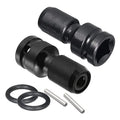 1/2" Square Drive to 1/4" Hex Socket Adapter – Quick Release Socket Drive Adapter Qme 2 set
