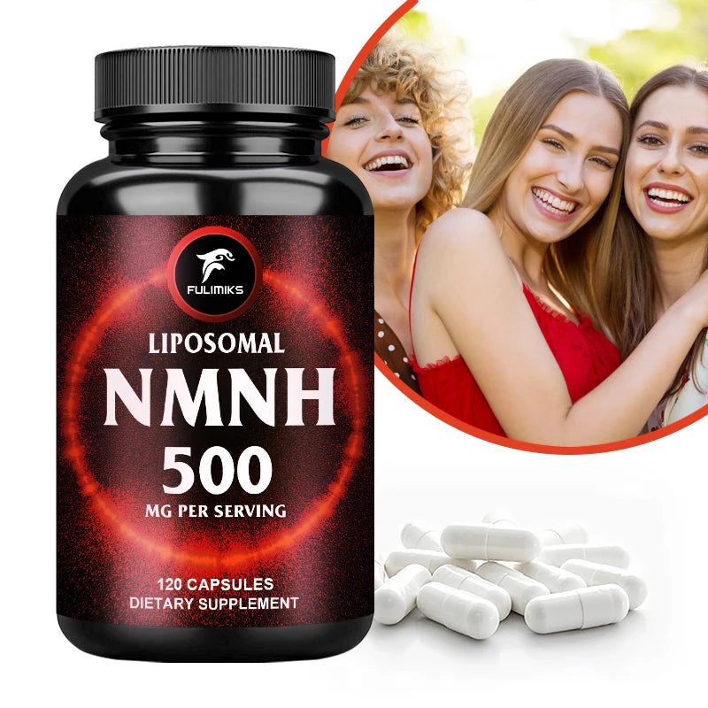 Fulimiks Liposomal NMNH 500mg – Vitality & Skin Health Capsules Liposomal Supplement Qst