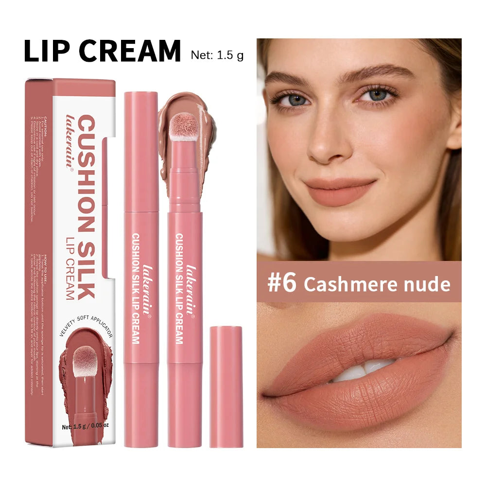 Matte Rotating Lipstick & Cheek Tint – Velvet Lip Mud Lip & Cheek Tint Qst 06