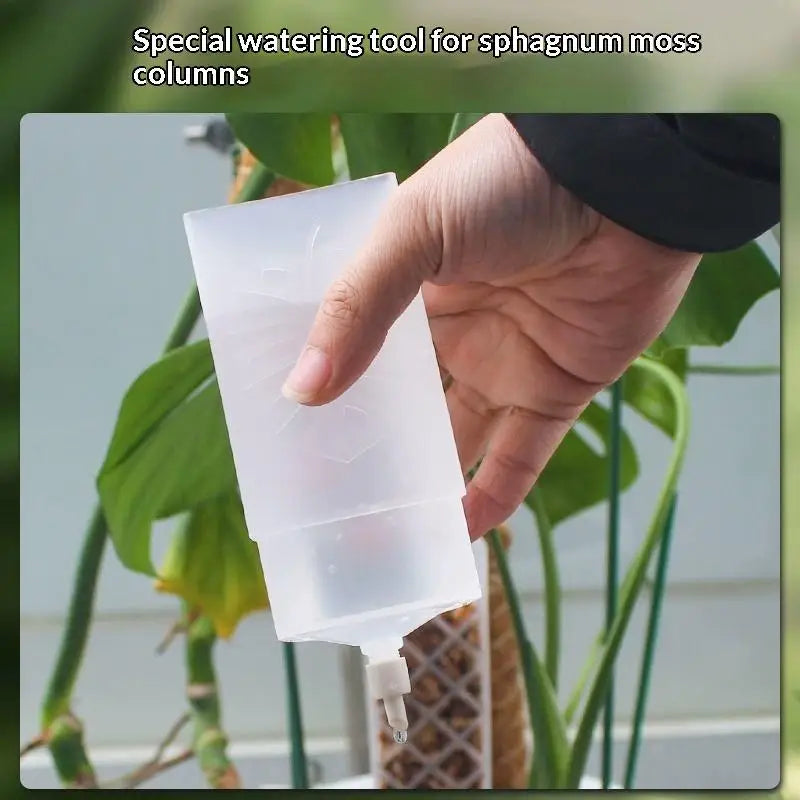 D-Shaped Self-Watering Plant Drip Stake | Adjustable Flow Plant Drip Stake Qme