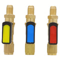 Copper Refrigerant Filling Valve Kit R410a R32 R22 – AC Tool Refrigerant Filling Valve Qme 3pcs