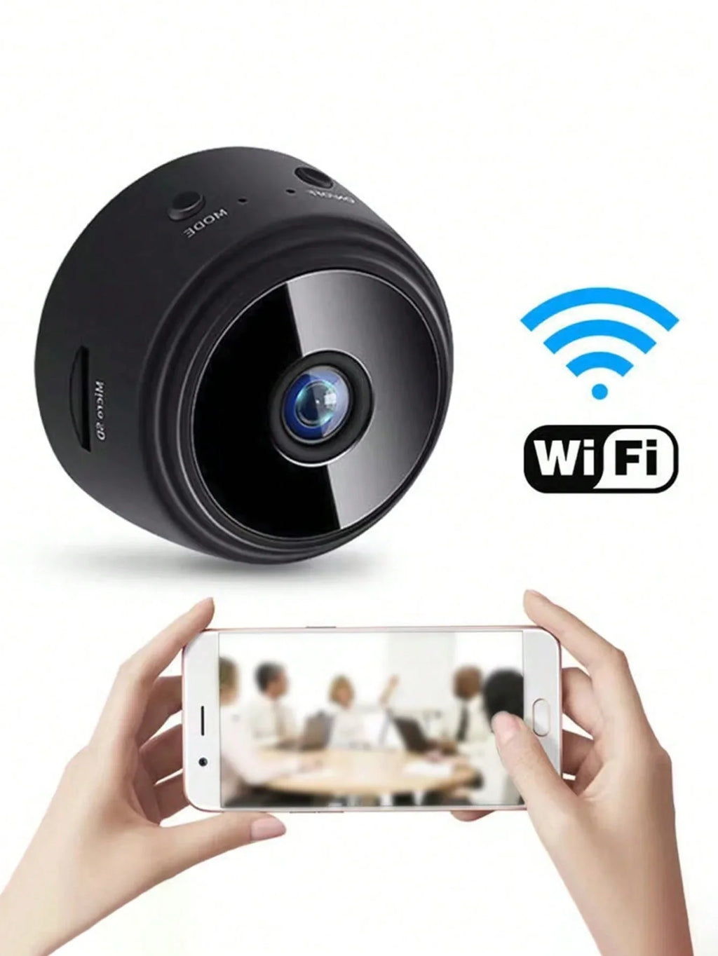1080P HD Night Vision WiFi Home Security Camera WiFi Security Camera Qme