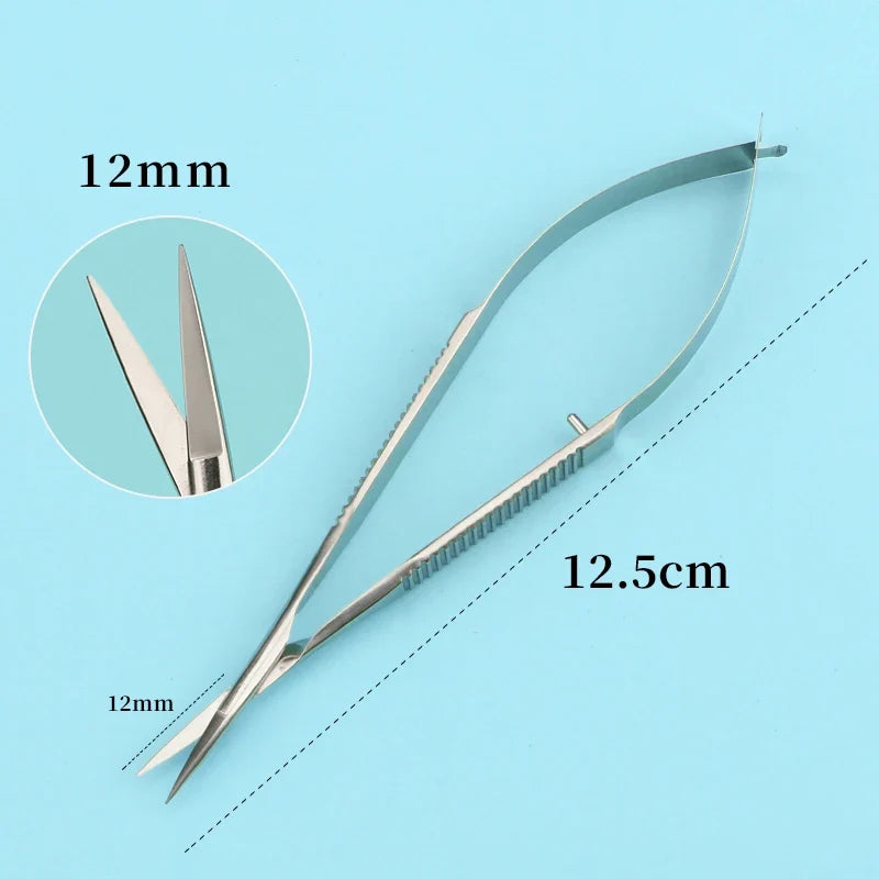 Stainless Steel Double Eyelid Scissors – 6 Colors | Qme Precision Scissors Qme