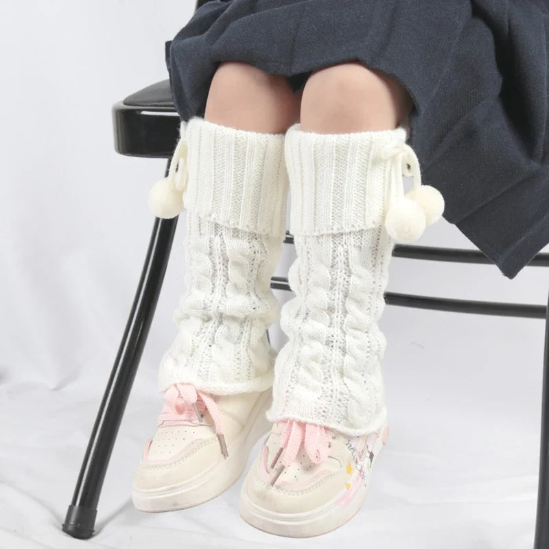Soft Knitted Baby Leg Warmers – Toddler Calf Covers for Girls Baby Leg Warmers Qme