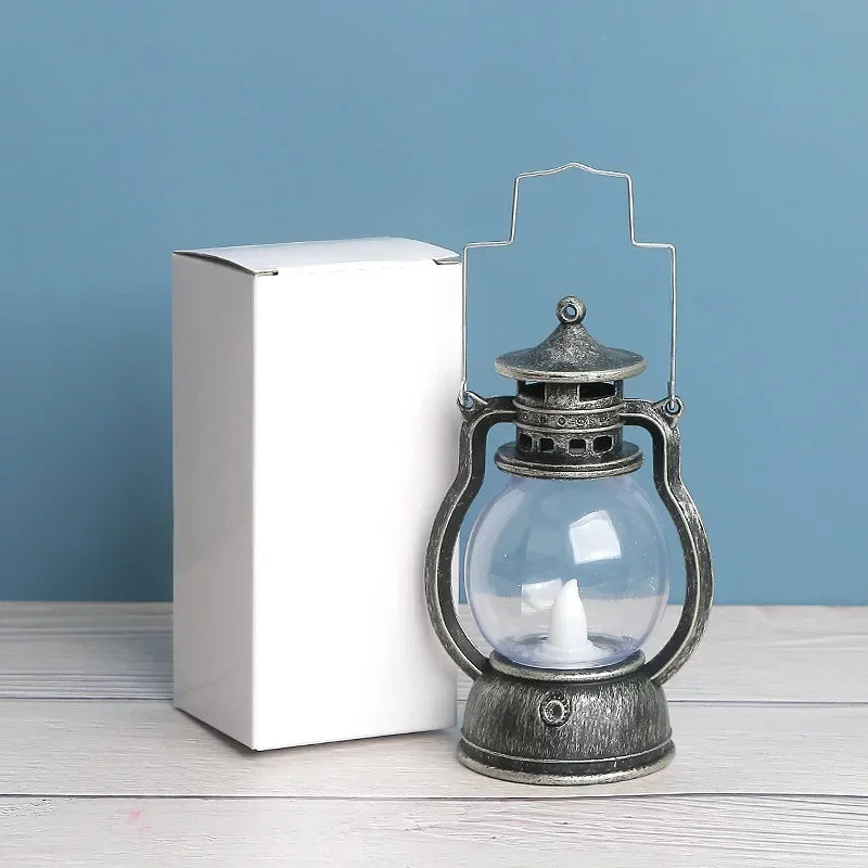 Retro Vintage LED Lantern – 7 Colors | Christmas & Home Décor Decorative LED Lantern Qme