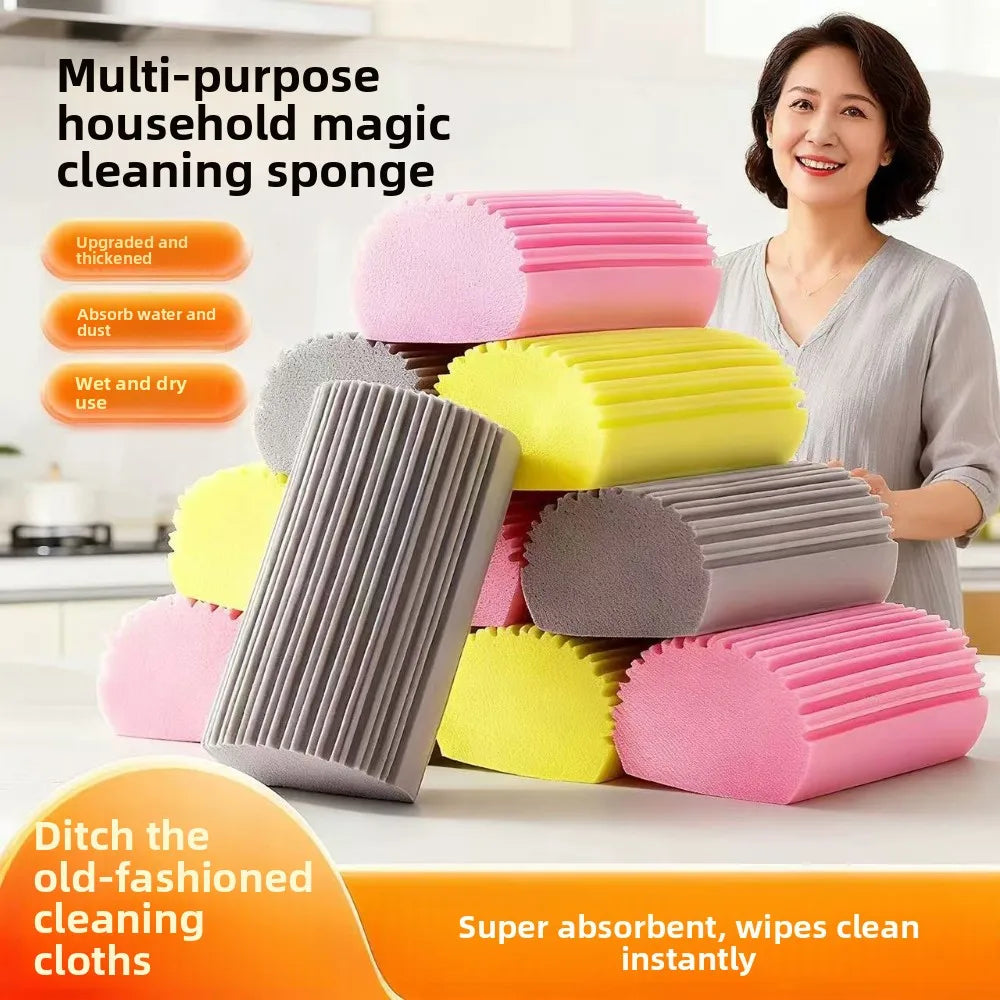 Magic Dust Sponge Brush – Window Blind & Home Cleaner Cleaning Brush Qme