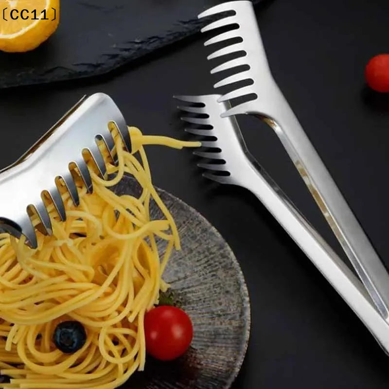 Stainless Steel Food Tongs – BBQ, Pasta & Salad Serving Kitchen Food Tongs Qme Default Title