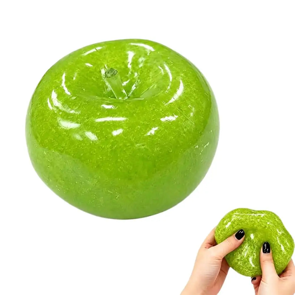 Apple Smoothie Squishy Stress Toy – Kids Sensory Squeeze Ball Squishy Stress Toy Qme Green