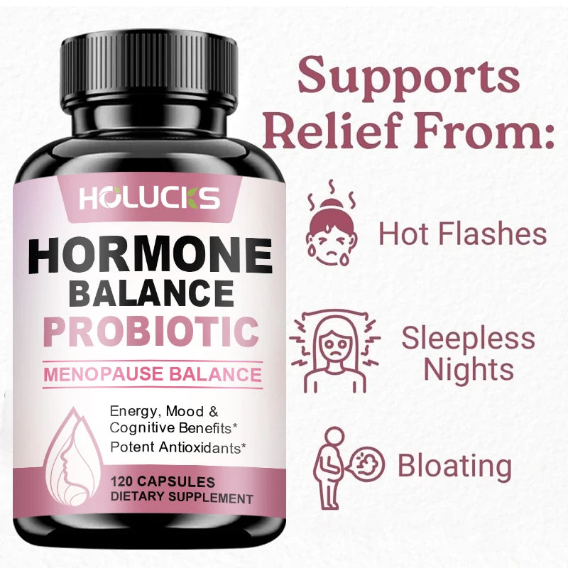 Hormone Balance Capsules – Zinc, L-Tyrosine, Mood & Immune Support Wellness Supplement Qst