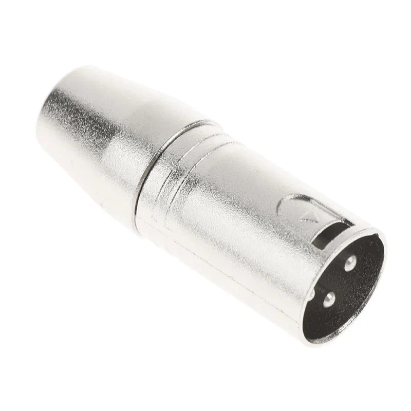 3-Pin XLR to 3.5mm Female Stereo Audio Connector Coupler XLR Audio Adapter Qme Default Title