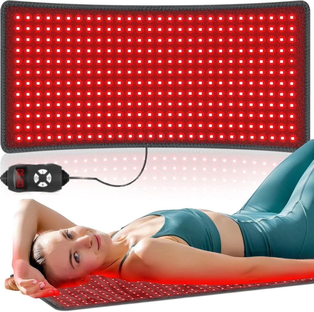 Wearable Red Light Therapy Pad 660nm 850nm – Large Wrap Belt Red Light Therapy Pad Qst