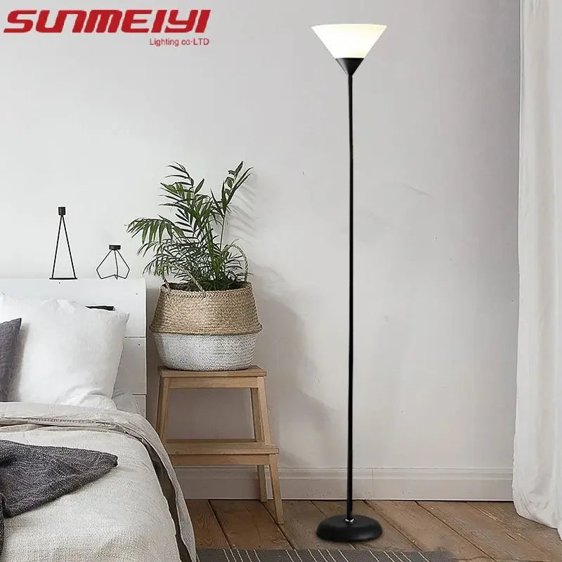 Nordic Minimalist E27 Floor Lamp | Living Room & Bedroom Floor Lamp Qme