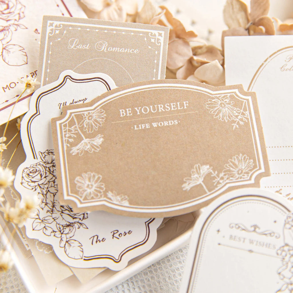 Vintage Loose Leaf Memo Pad – DIY Scrapbooking Diary Album Scrapbooking Memo Pad Qme