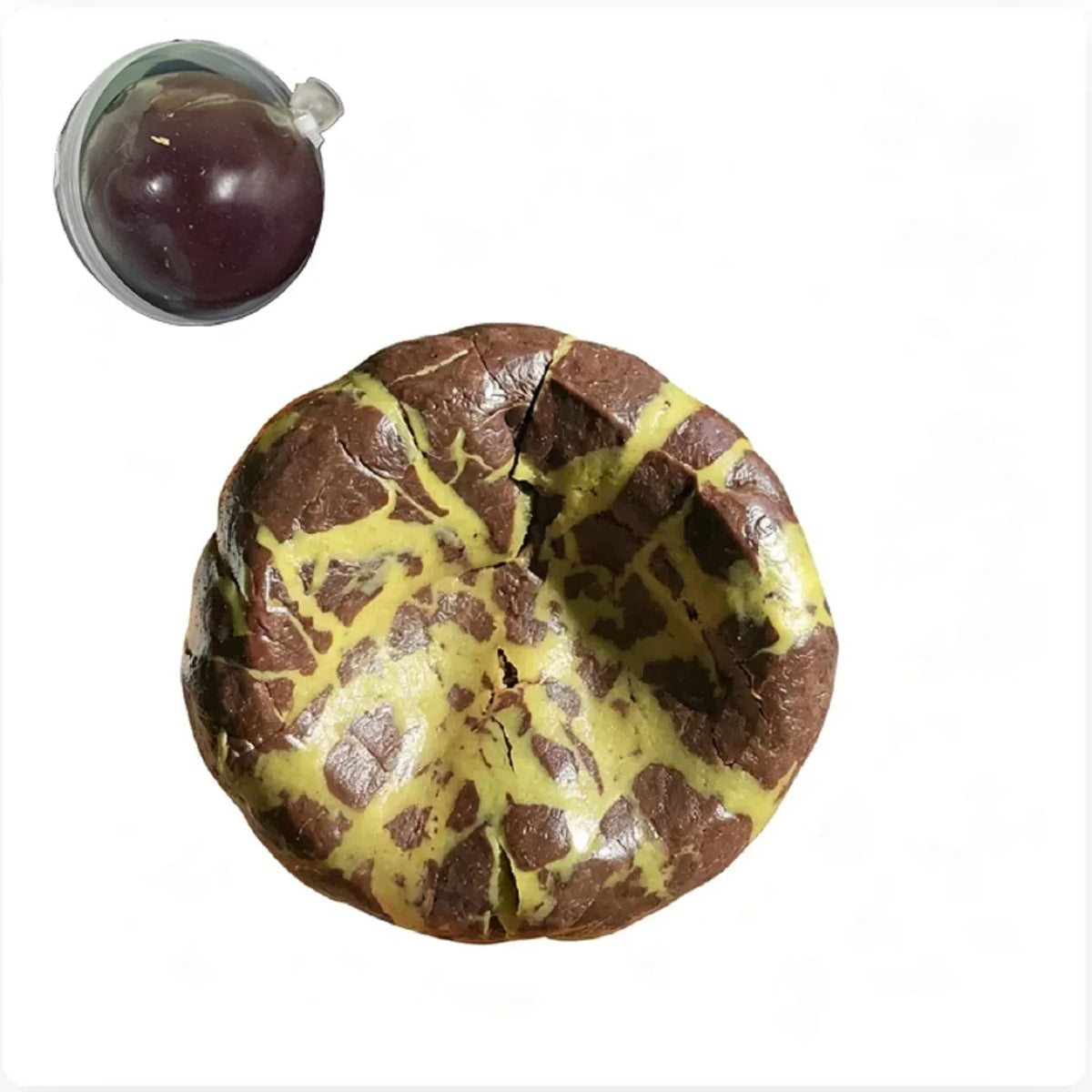 Matcha Chocolate Squishy Slow-Rise Fidget Ball | Novelty Toy Squishy Fidget Toy Qme B One Size