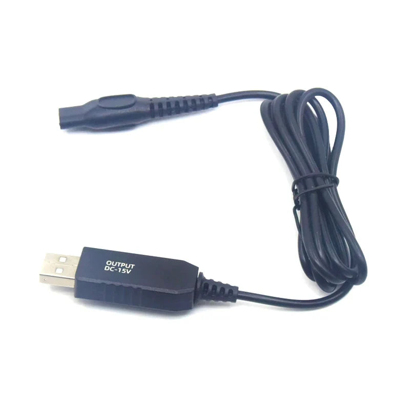 HQ8505 15V USB Shaver Charger Cable – Series 3000 & 5000 Shaver Charger Cable Qme