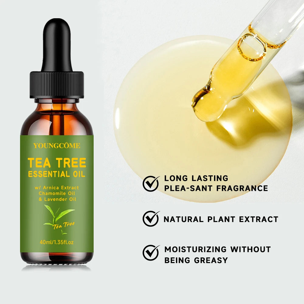 Tea Tree Essential Oil – Skin, Hair, Nails & Aromatherapy Essential Oil Qst
