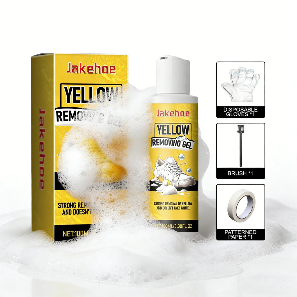 White Shoe Cleaning Gel – Remove Stains & Yellowing | Qme Shoe Cleaning Gel Qme