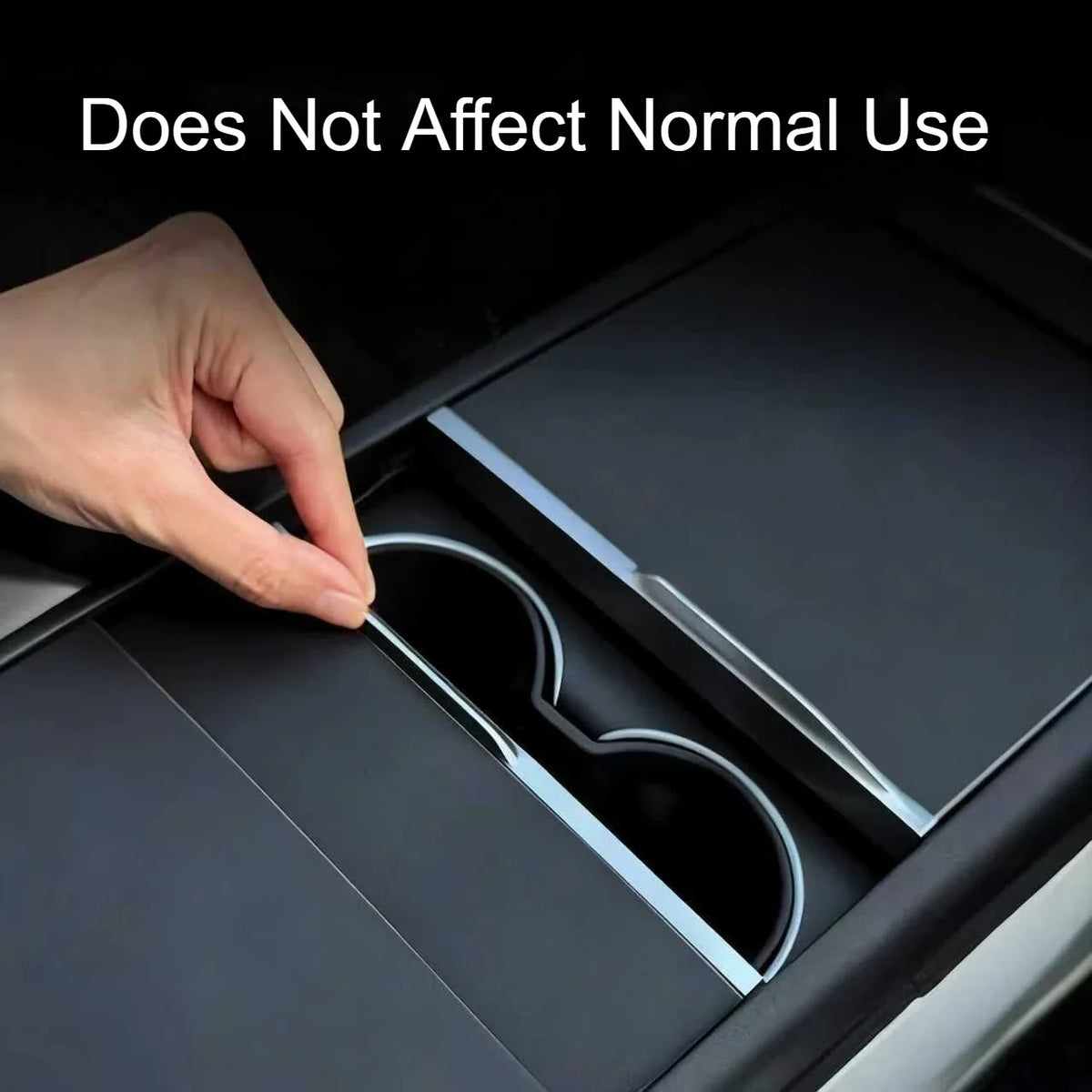Tesla Model Y & Model 3 Central Console Anti-Scratch TPU Film Car Interior Protector Qme