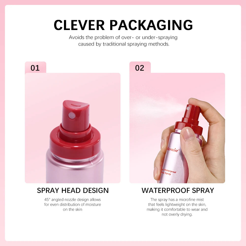 ONE/SIZE Mini Mattifying Waterproof Setting Spray 60ml Makeup Setting Spray Qst
