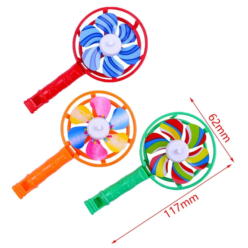 Whistle Windmill Noise Makers – Kids Party Favors Bulk Kids Party Favor Toy Qme 5pcs