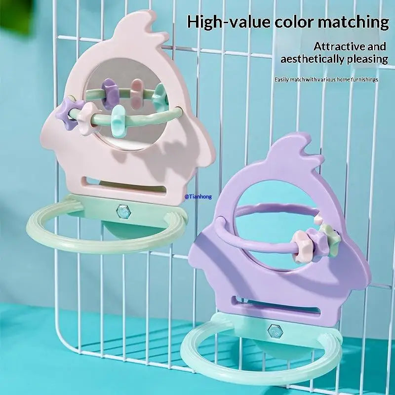 Parrot Gnawing Stand Pole Bird Toy | Birdcage Accessory Bird Cage Toy Qme