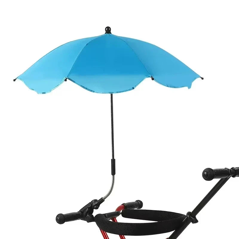 UV Protection Baby Stroller Umbrella Clamp – Universal Fit Stroller Umbrella Clamp Qme