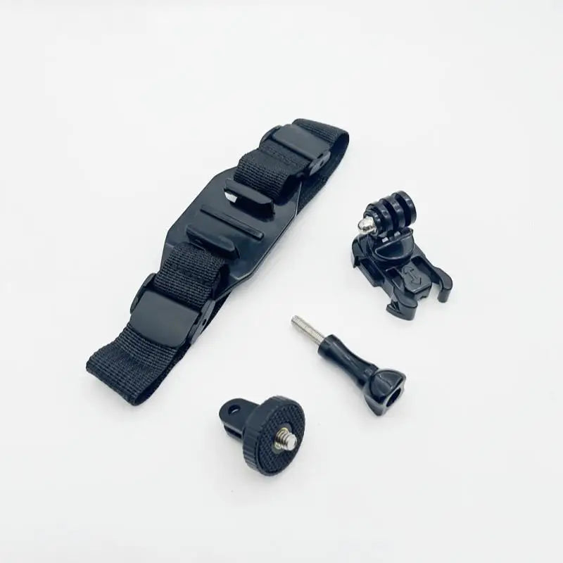 Helmet Strap Mount for Action Camera – First-Person View Belt Action Camera Mount Qme