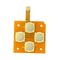 D-Pad Dome Snap PCB Conductive Film for New 3DS XL Controller Controller Repair Part Qme A For New 3DS