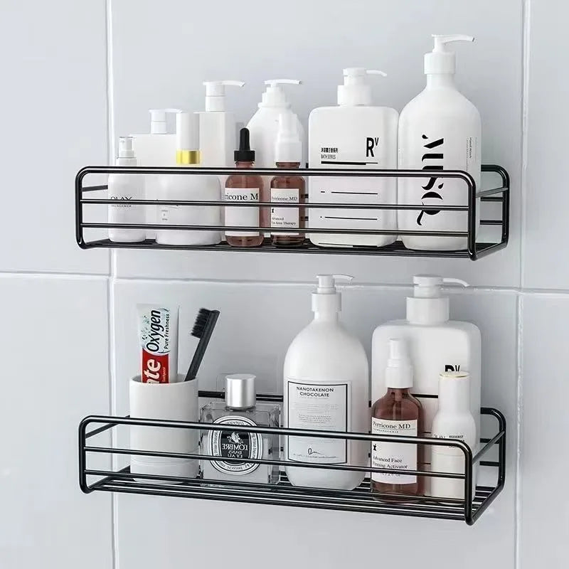 No Drill Wall Mounted Iron Corner Shower Caddy Shelf Corner Shower Caddy Qme
