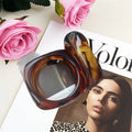 Clear Square Acrylic Resin Bracelet – Chunky Wide Bangle Acrylic Resin Bracelet Qme touzhong 63mm