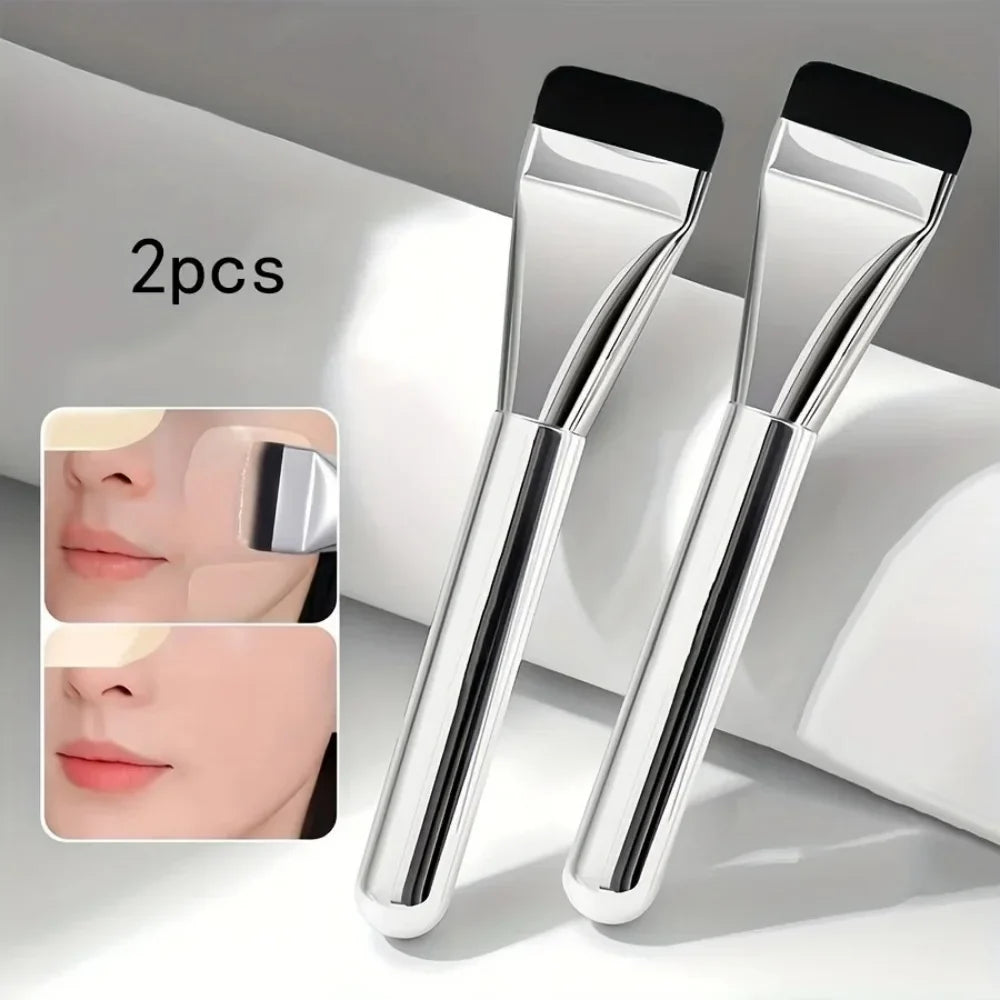Korean Ultra-Thin Foundation Brush – Primer & Mask Applicator Foundation Brush Qme