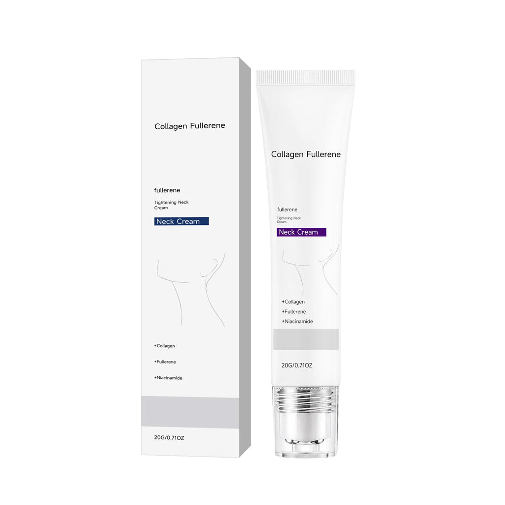 Fullerene Collagen Roller Neck Cream – Firming & Lifting Neck Firming Cream Qst 20g Boxed