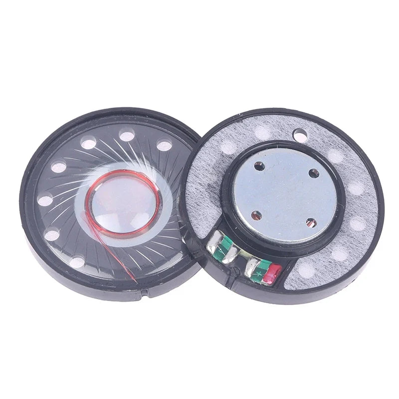 40mm HiFi Headphone Speaker Driver Unit 112dB 32 Ohm DIY Headphone Speaker Driver Qme