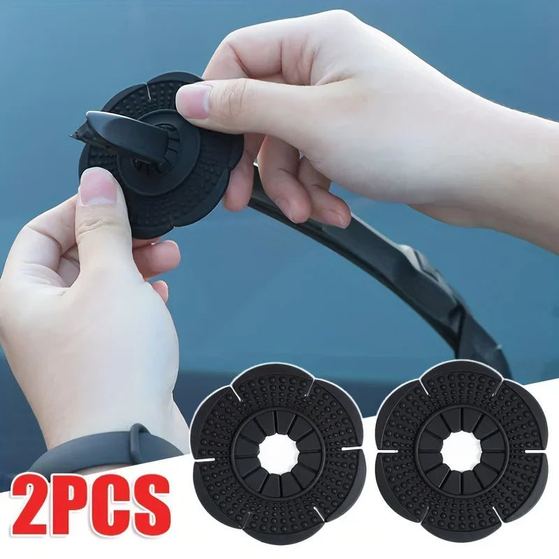 Silicone Car Wiper Hole Protective Covers – Debris Guard 2-Pack Wiper Hole Cover Qme