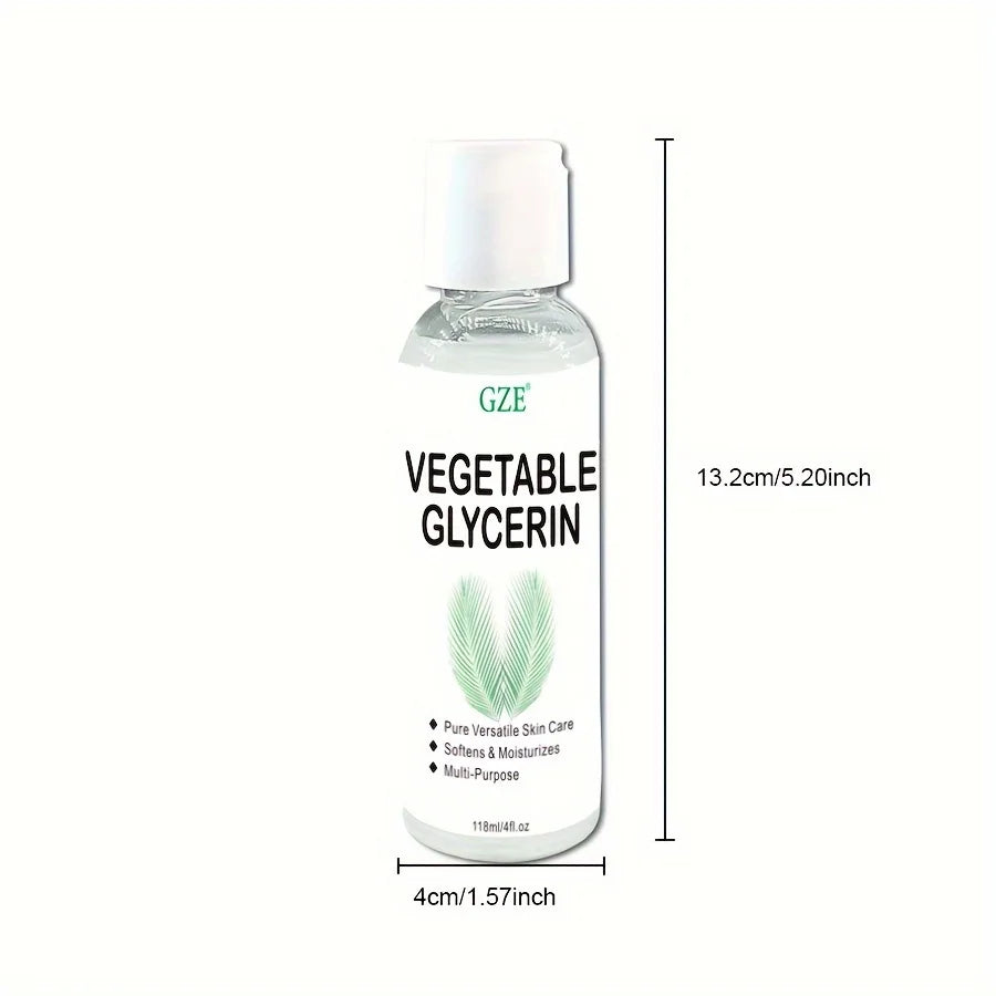 GZE 100% Pure Vegetable Glycerin – Skin Softener & Moisturizer Skin Care Glycerin Qme