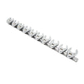 10pc Crow's Foot Wrench Set | 3/8" Drive | 10–22mm Chrome Crow's Foot Wrench Set Qme as show