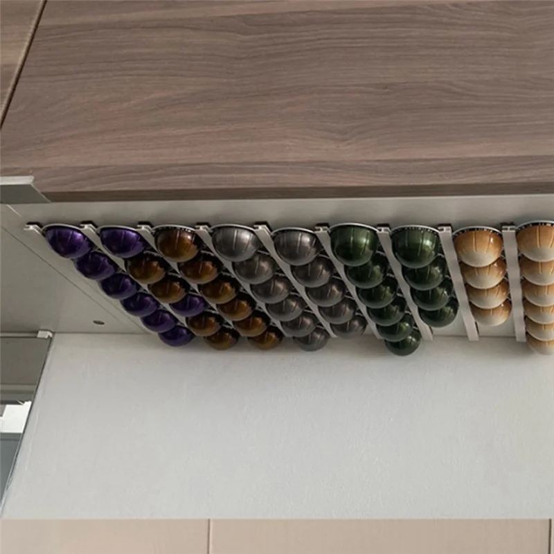 MiLESEEY Coffee Capsule Holder – Universal Pod Storage Rack Coffee Pod Holder Qst