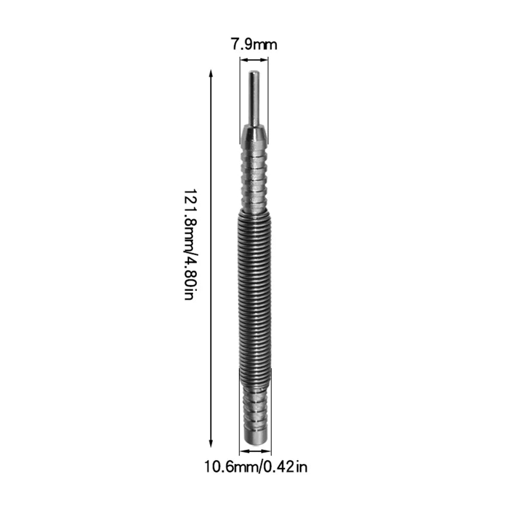 Spring-Loaded Hammerless Nail Punch Set – Double Head Center Pin Tool Pin Punch Tool Qme