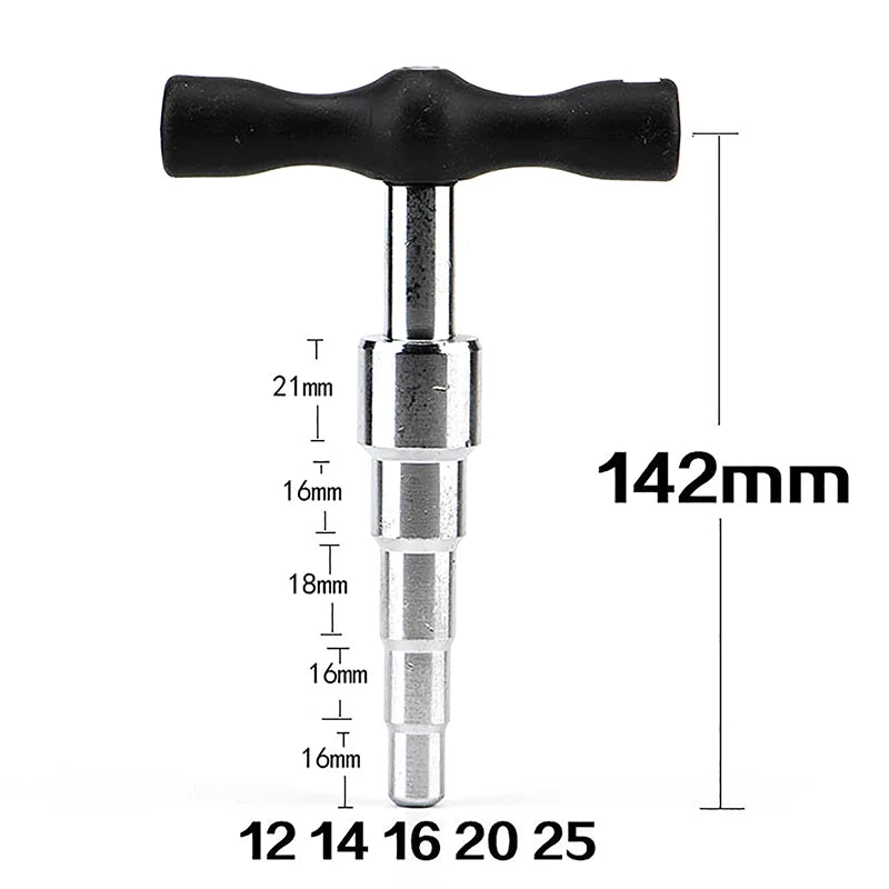 Manual Pipe Expander T-Handle 12–26mm | PVC & Plastic Pipe Pipe Expander Tool Qst