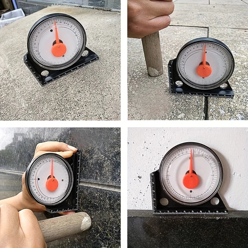 Level 360 Tilt Angle Finder – Precision Gauge Measuring Tool Angle Finder Gauge Qme