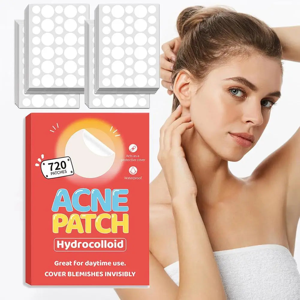 Invisible Hydrocolloid Acne Patches – Blemish Spot Covers Acne Patch Qme