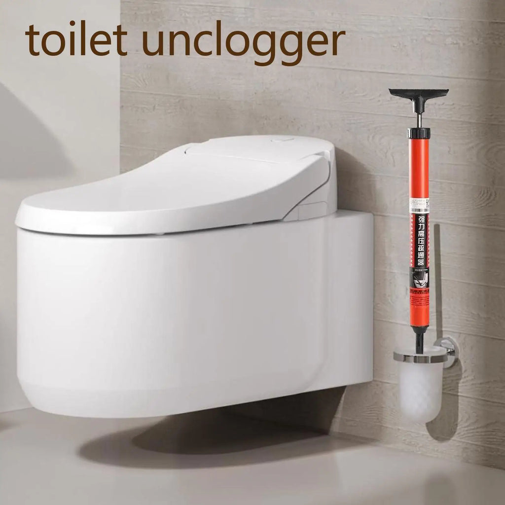 High-Pressure Toilet Plunger with Ergonomic Handle Toilet Plunger Qme
