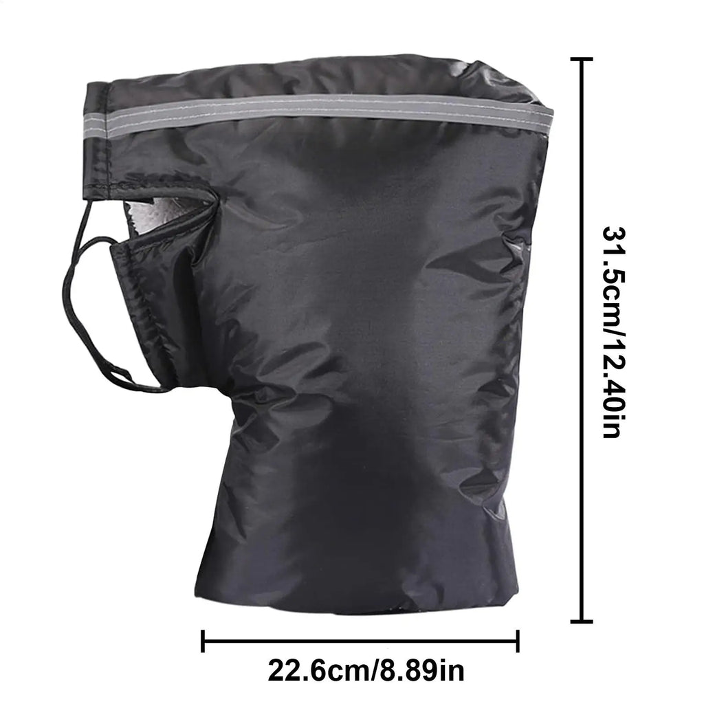 Waterproof Winter Bicycle Handlebar Mittens | Universal Fit Handlebar Mittens Qme