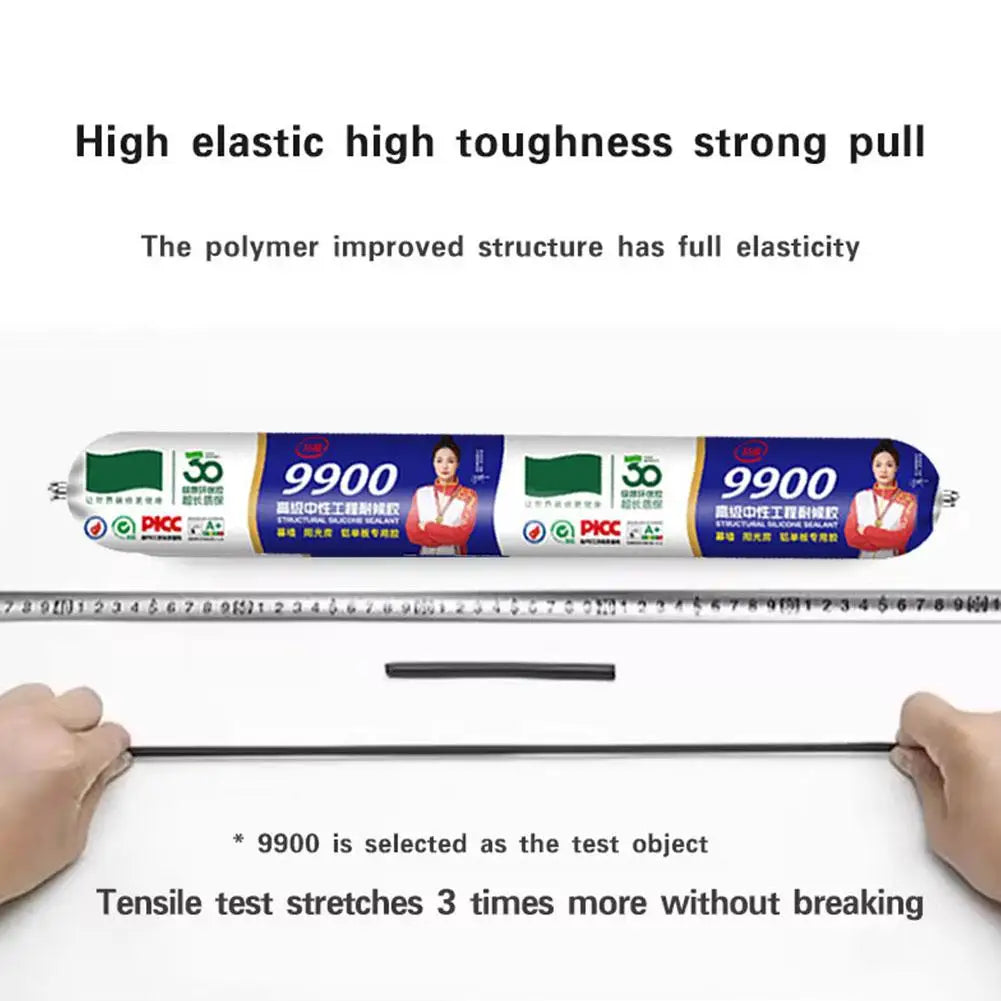 Transparent Structural Silicone Sealant – Waterproof 9900 Silicone Sealant Qme