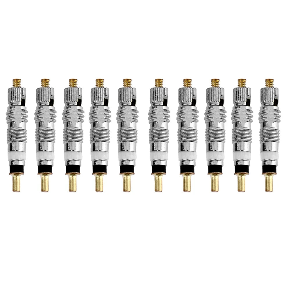 Brass Tubeless Valve Core Replacement – Road & MTB Bikes Bike Valve Core Qme 10Pcs