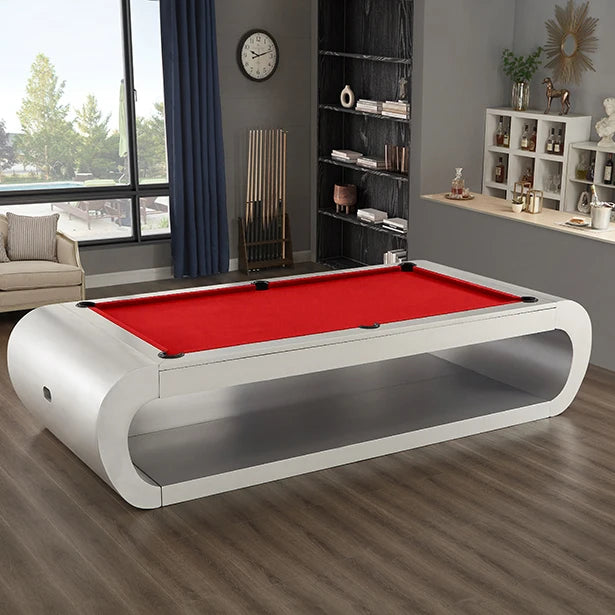 3-in-1 Solid Wood Pool Table 7ft 8ft 9ft | Marble Slate Luxury Billiard Pool Table Qst