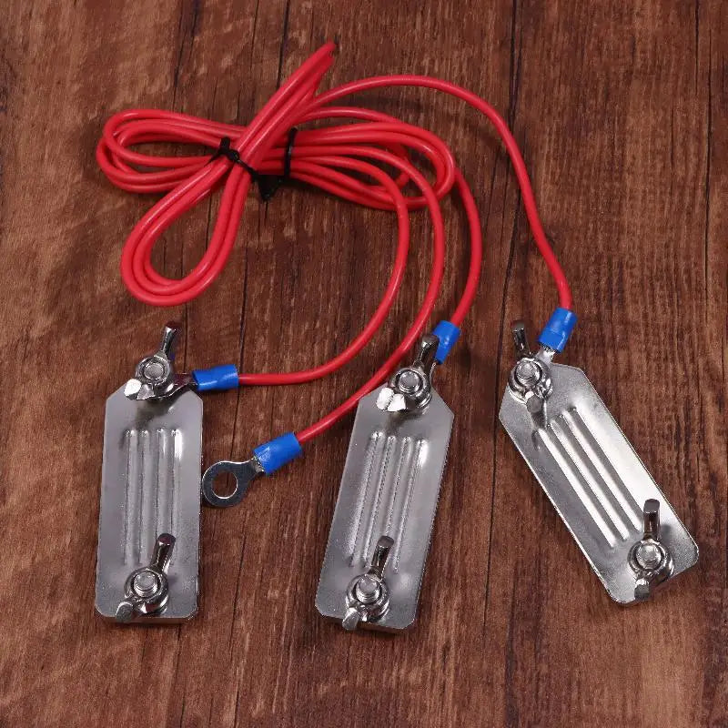 Electric Fence Tape Connector Clips for Farm Animals – 2 Pack Fence Tape Connector Qme