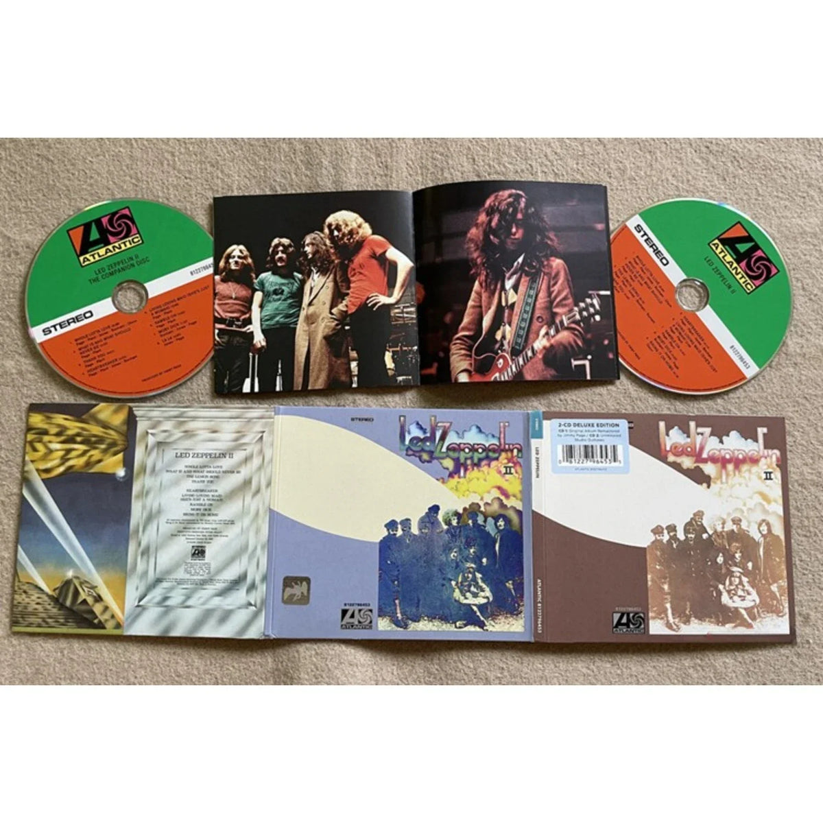Led Zeppelin II CD – Whole Lotta Love & Classic Rock Tracks Music CD Qme